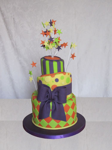 Bright Wonky Wedding 